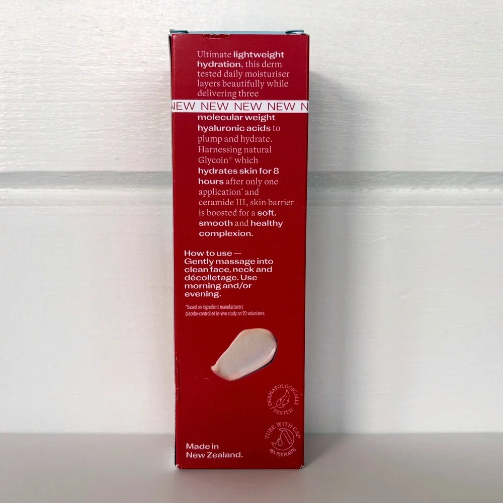Trilogy Hyaluronic Acid+ Water Cream Advanced Hydration‎ Lightweight Moisturizer
